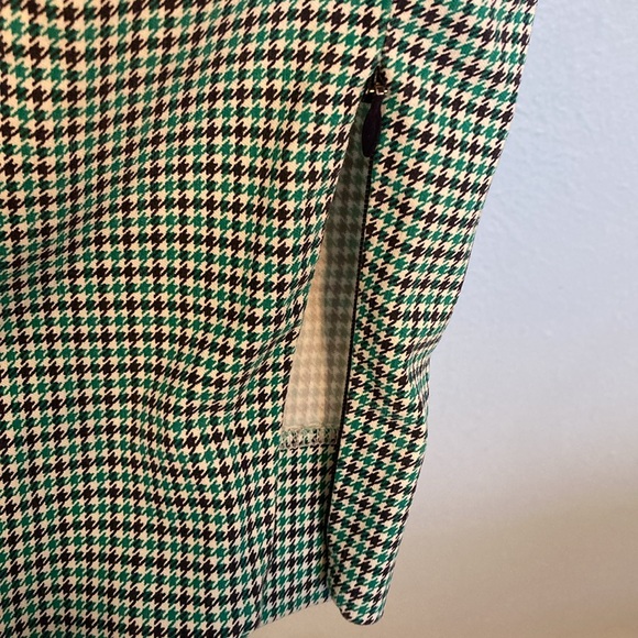 The Limited Womens Sz 6R Extra Stretch Skinny Trousers Green Purple White Check - Picture 4 of 15